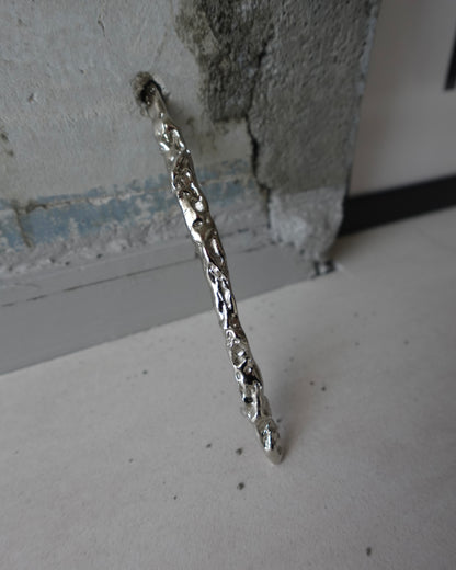 strata barrette(silver)