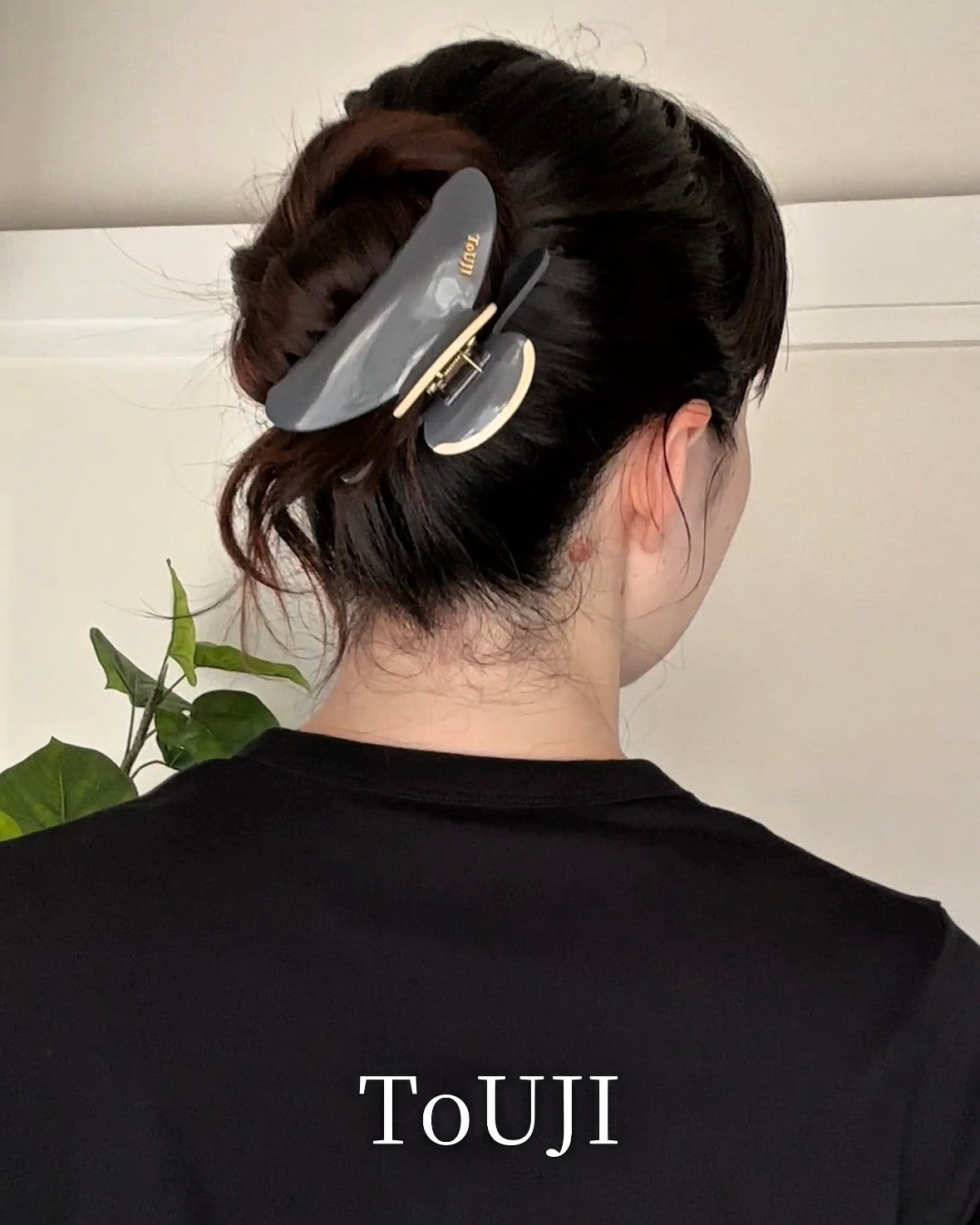 再入荷準備中 ToUJI hair clip(GRAY)