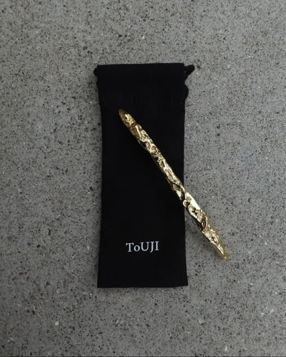 strata barrette(gold)
