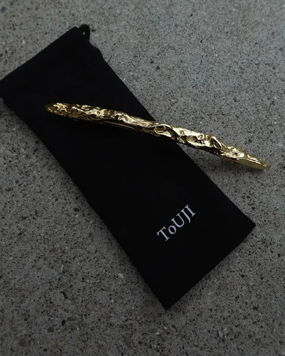 strata barrette(gold)