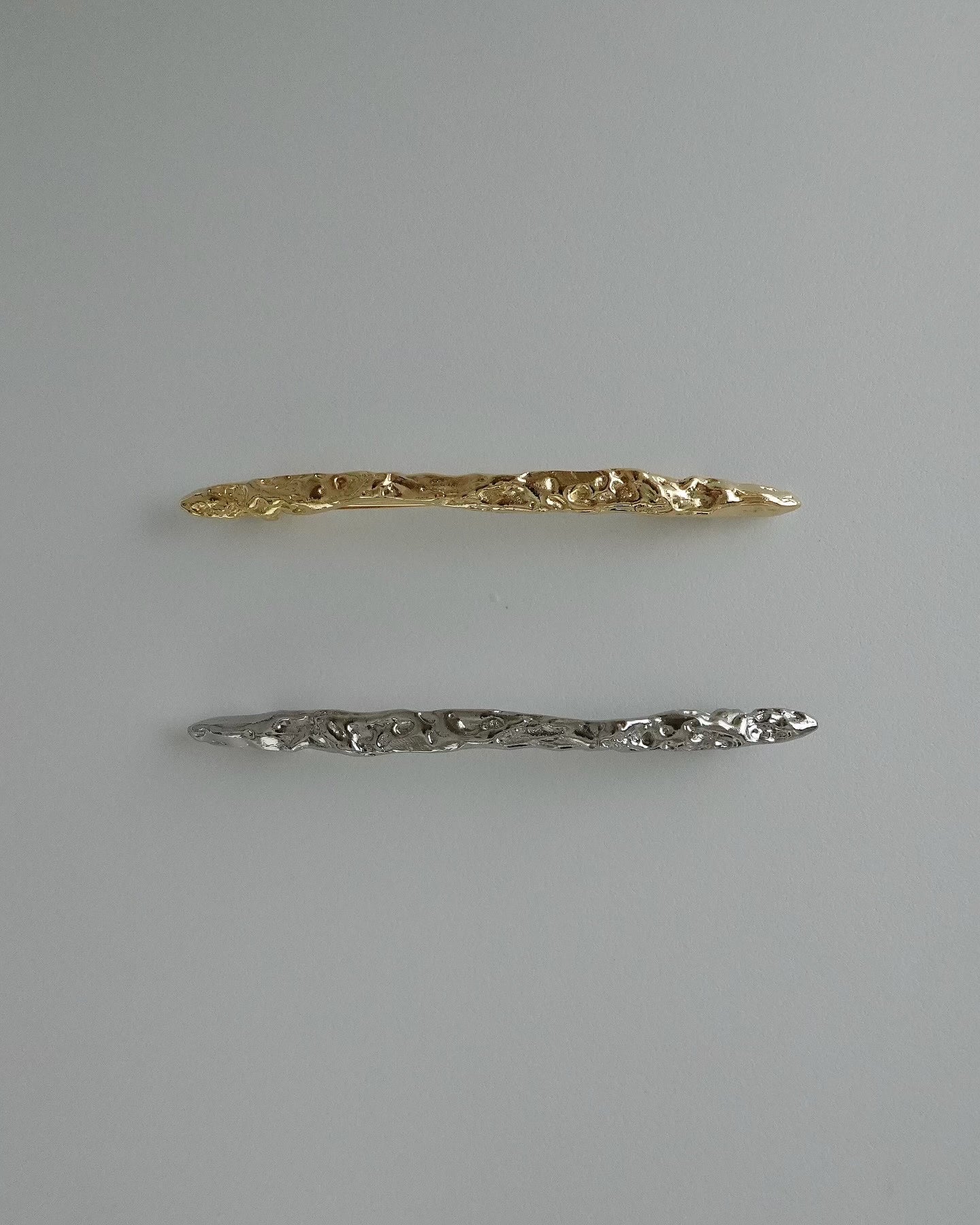 strata barrette(gold)