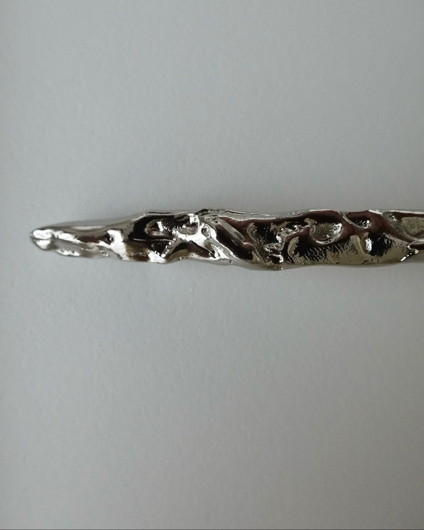 strata barrette(silver)