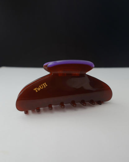 【10/2 Fri.12:00-予約開始】ToUJI hair clip (RED BROWN)