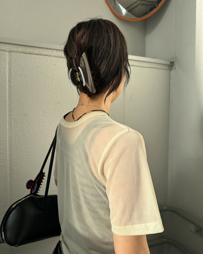 【予約受付中】ToUJI hair clip(BROWN)