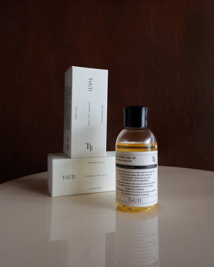 RELAXING hair oil×4set