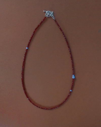 再入荷 ToUJI necklace （RED-a)