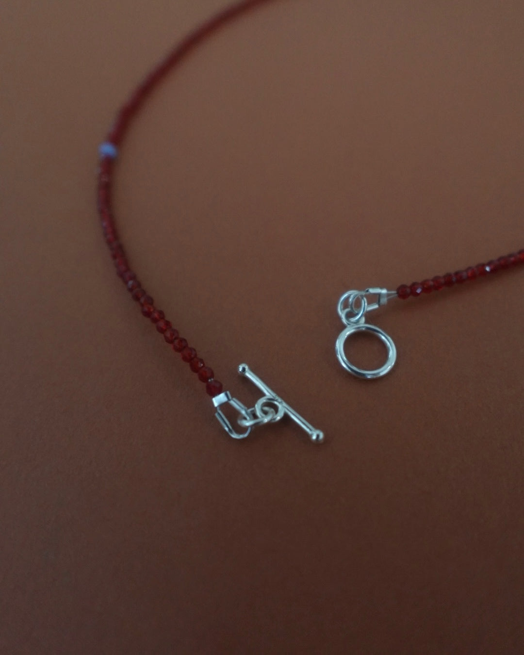 ※完売※【7/17 Fri.21:00- 予約開始】 ToUJI necklace （RED-a)