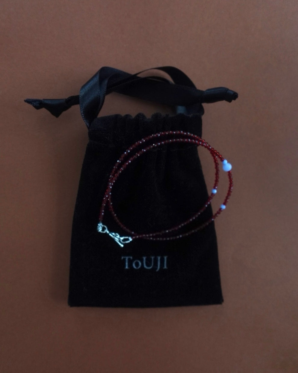 ※完売※【7/17 Fri.21:00- 予約開始】 ToUJI necklace （RED-a)
