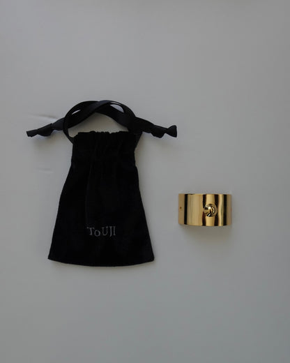 vintage hair cuff  (gold）